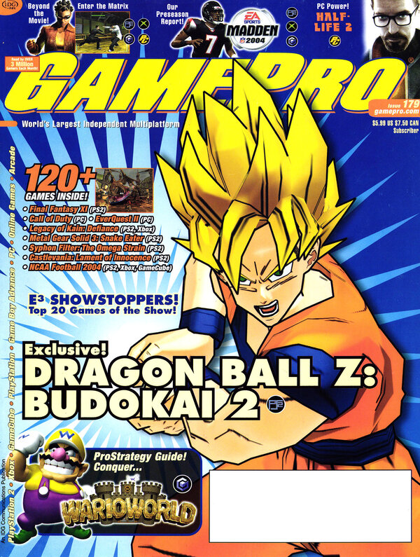 Gamepro Issue 179 (August 2003) cover